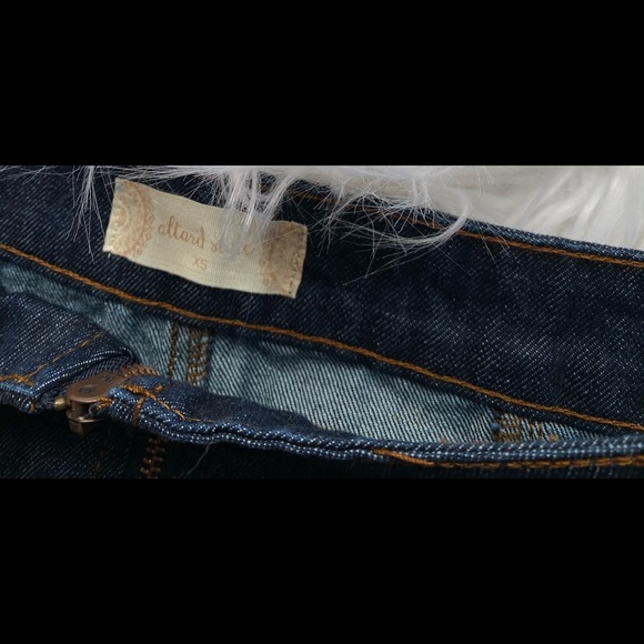 NEW Altar'd State XS Denim Skirt Mini NWT - Picture 5 of 9